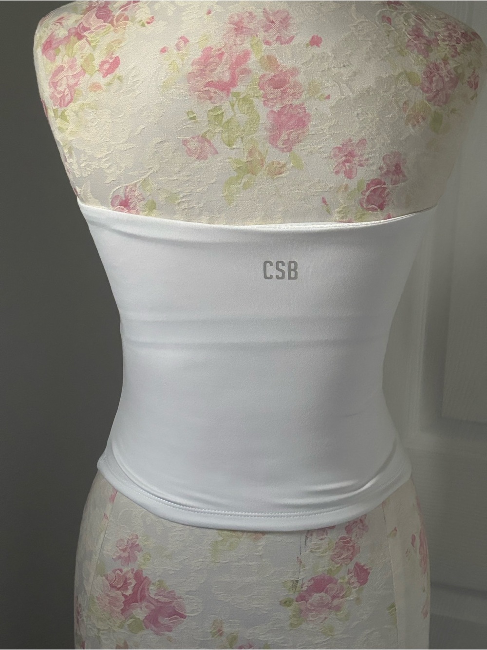 Crop Shop Boutique White Strapless Tube Top